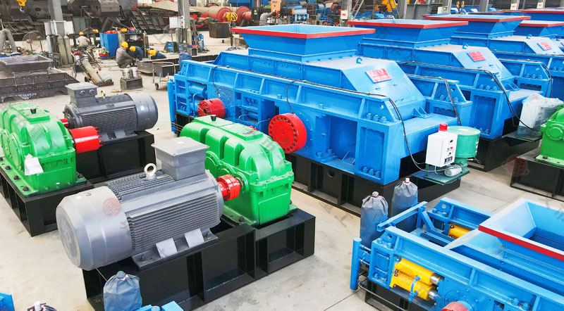 高壓對輥破碎機制砂成品優，可破碎上百種物料